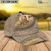 Uni Texas Longhorn Happiness Farming Life Customized Name Cap