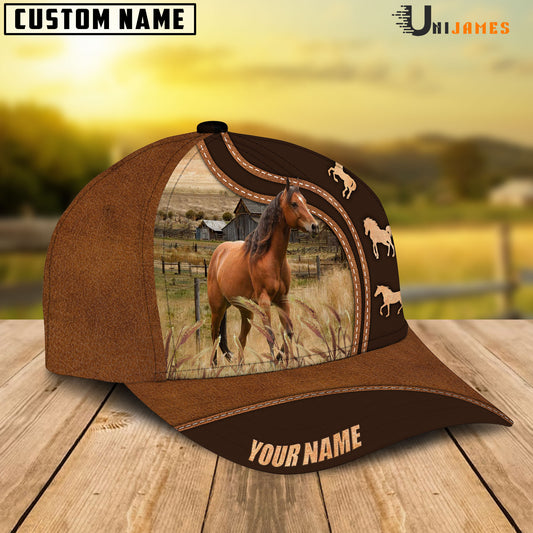 Uni Horse Farming Life Customized Name Cap
