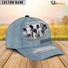 Uni Speckle Park Jeans Style Pattern Customized Name Cap