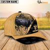 Uni Dexter Cattle Black & Yellow Personalized Name Cap