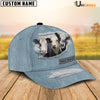 Uni Black Baldy Jeans Style Pattern Customized Name Cap