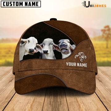 Uni Brahman Happiness Farming Life Customized Name Cap