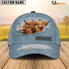 Uni Highland Jeans Style Pattern Customized Name Cap