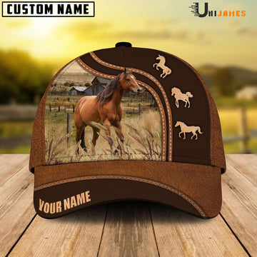 Uni Horse Farming Life Customized Name Cap