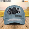 Uni Black Horse Jeans Style Pattern Customized Name Cap