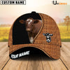 Uni Shorthorn Rattan Pattern Customized Name Cap