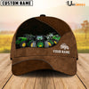 Uni Tractor Happiness Farming Life Customized Name Cap