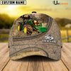 Uni Tractor Happiness Farming Life Customized Name Cap