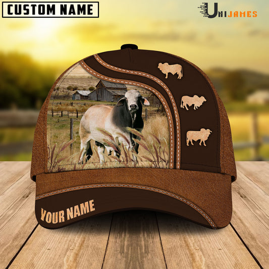 Uni Brahman Farming Life Customized Name Cap