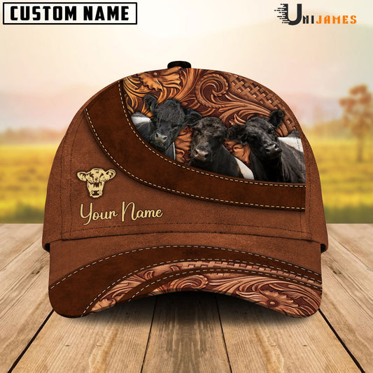 Uni Belted Galloway Happiness Customized Name Cap