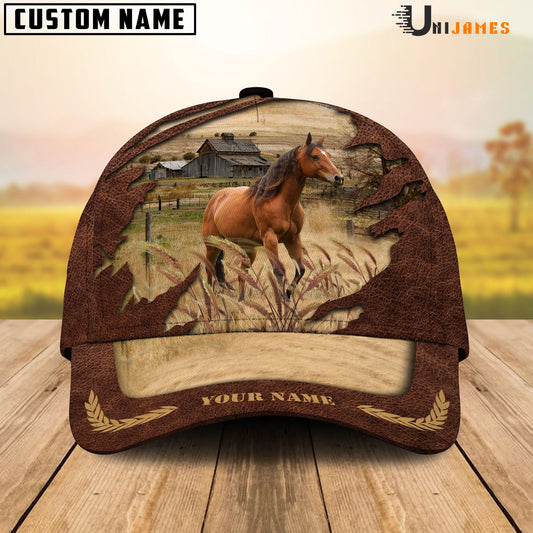 Uni Horse Meadow Life Customizes Name Cap