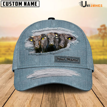 Uni Wagyu Jeans Style Pattern Customized Name Cap