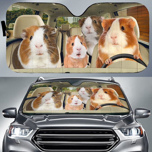 Uni Guinea Pig All Over Printed 3D Sun Shade