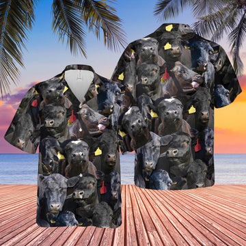Unique Herd Of Black Angus Hawaiian Shirt