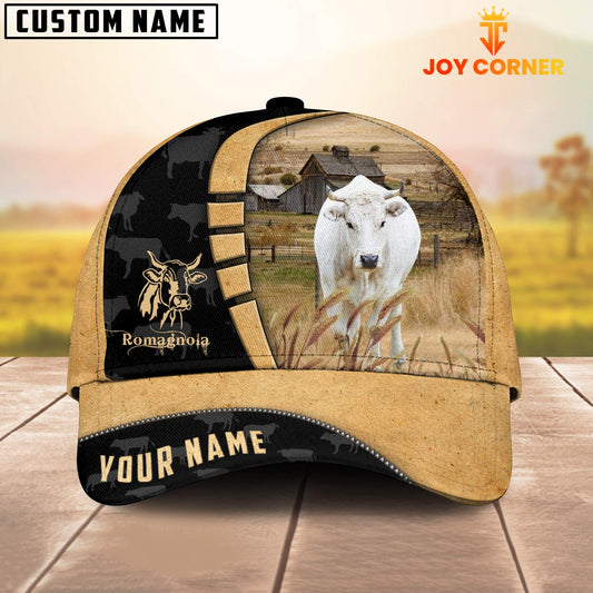 Uni Custom Name Romagnola Cattle 3D Cap