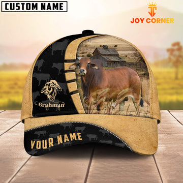 Uni Custom Name Red Brahman Cattle 3D Cap