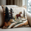 Alpine Horse Spirit Quilted Pillow Case NCU0HH1603