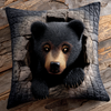 Holiday Bear Quilted Pillow Case NCU0XD1083