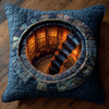 Hidden Library Portal Quilted Pillow Case NCU0XD955
