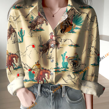 Unique Horse Cowboy Casual Shirt