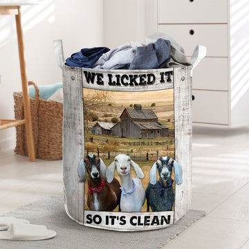 Uni Nubian Goat Laundry Basket