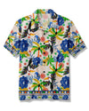 UNIJAMES COCONUT TREES VARIOUS ANIMALS HAWAIIAN SHIRT