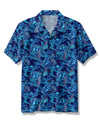 UNIJAMES ELECTRIC BLUE SEA TURTLE HAWAIIAN SHIRT
