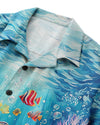UNIJAMES COLORFUL UNDERSEA HAWAIIAN SHIRT