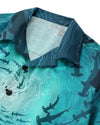UNIJAMES OCEAN WHALE HAWAIIAN SHIRT
