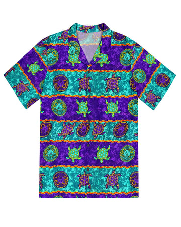 UNIJAMES OCEAN TURTLE HAWAIIAN SHIRT