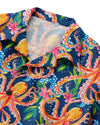 UNIJAMES PREPPY OCTOPUS HAWAIIAN SHIRT