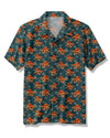 UNIJAMES ORANGE OCTOPUS HAWAIIAN SHIRT