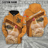 Uni Personalized Name Orpingtons Chicken Hoodie