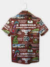 UniJames Red Griswold Family Christmas Movie Quote Festive Hawaiian Shirt