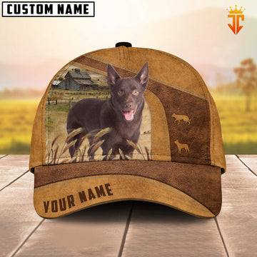 Uni Custom Name Red Kelpie Cattle Cap