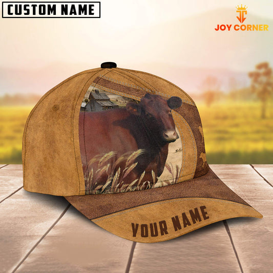 Uni Farm Red Poll Custom Name Retro Cap