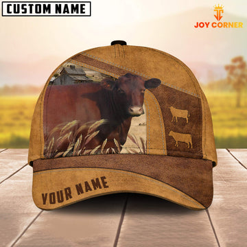 Uni Farm Red Poll Custom Name Retro Cap