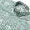 UniJames Lahaina Sailor - Leaf Short Sleeve Hawaiian Shirt