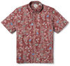 UniJames Nippon Forest - Apple Butter Short Sleeve Hawaiian Shirt