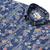 UniJames Nippon Forest - Crown Blue Short Sleeve Hawaiian Shirt