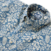 UniJames Oahu Harvest - Navy Short Sleeve Hawaiian Shirt