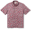 UniJames Sentosa - Cranberry Short Sleeve Hawaiian Shirt