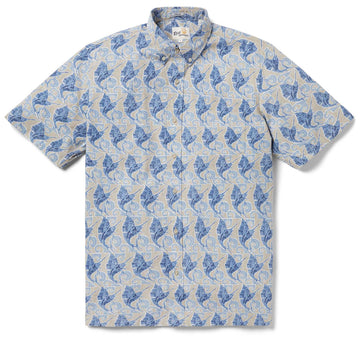 UniJames Speedy Swords - Sand Short Sleeve Hawaiian Shirt