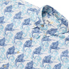 UniJames Speedy Swords - White Short Sleeve Hawaiian Shirt