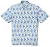 UniJames Speedy Swords - White Short Sleeve Hawaiian Shirt