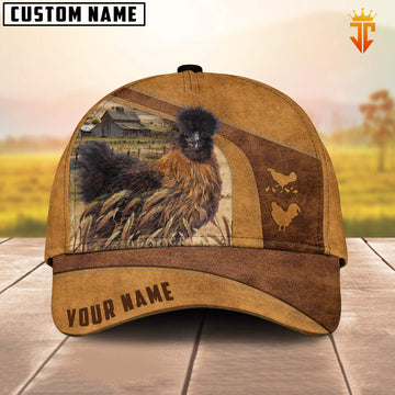 Uni Custom Name Silkies Chicken Cap