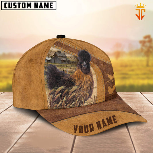 Uni Custom Name Silkies Chicken Cap