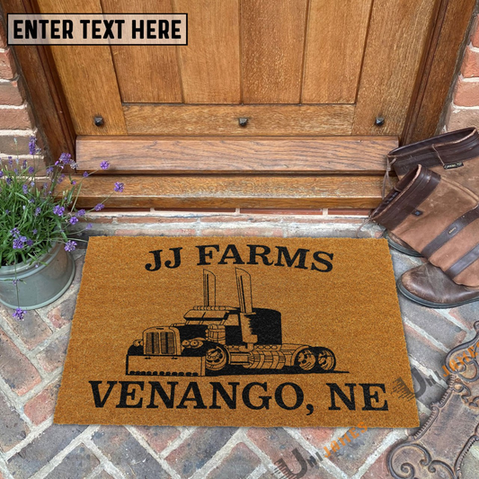 Uni Coir Doormat for April Atkins