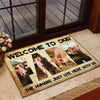 Uni Welcome To Our Farm - Beefmaster Doormat