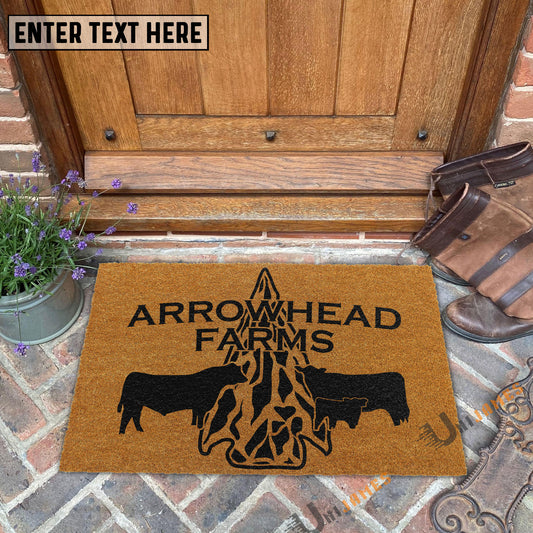 Uni Horse Custom Farm Name Coir Doormat Corey Dixon